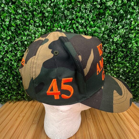 2020 Donald Trump Make America Great Again Camouflage MAGA Hat Cali Fame KAG - Picture 5 of 9